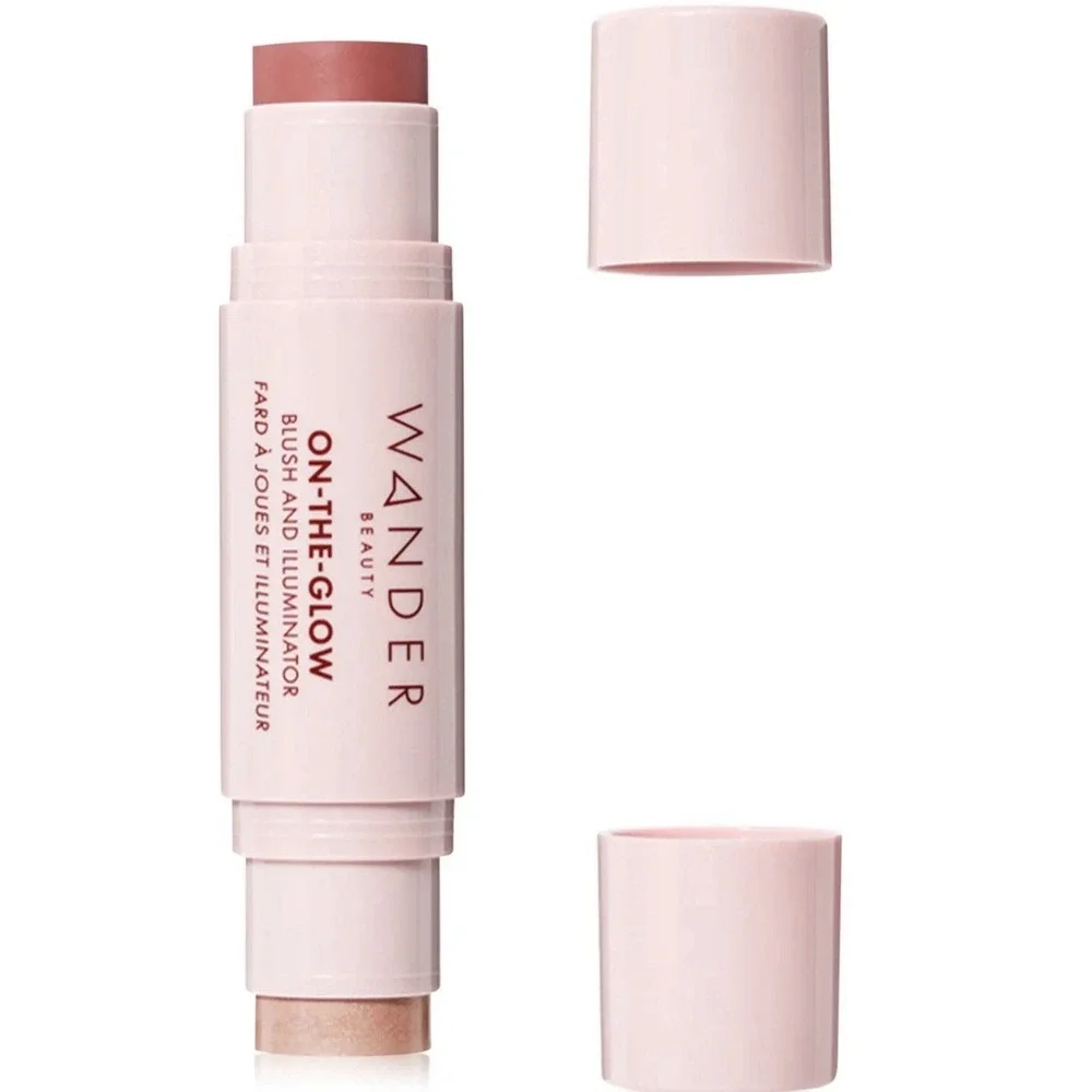Wander Beauty On The Glow Blush and Illuminator- Sienna Sunset/Nude Glow New